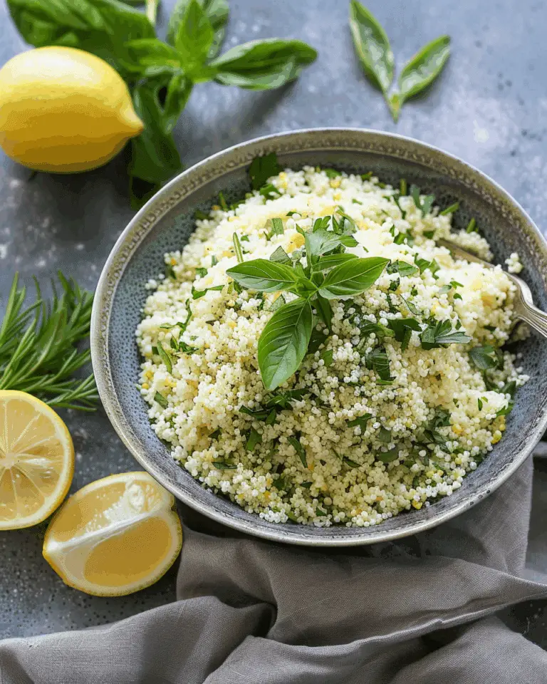 Lemon-Herb Couscous
