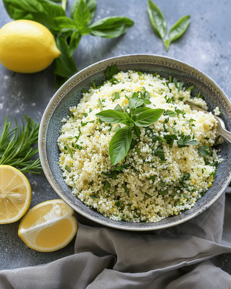 Lemon-Herb Couscous