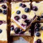 Lemon Blueberry Cheesecake Bars
