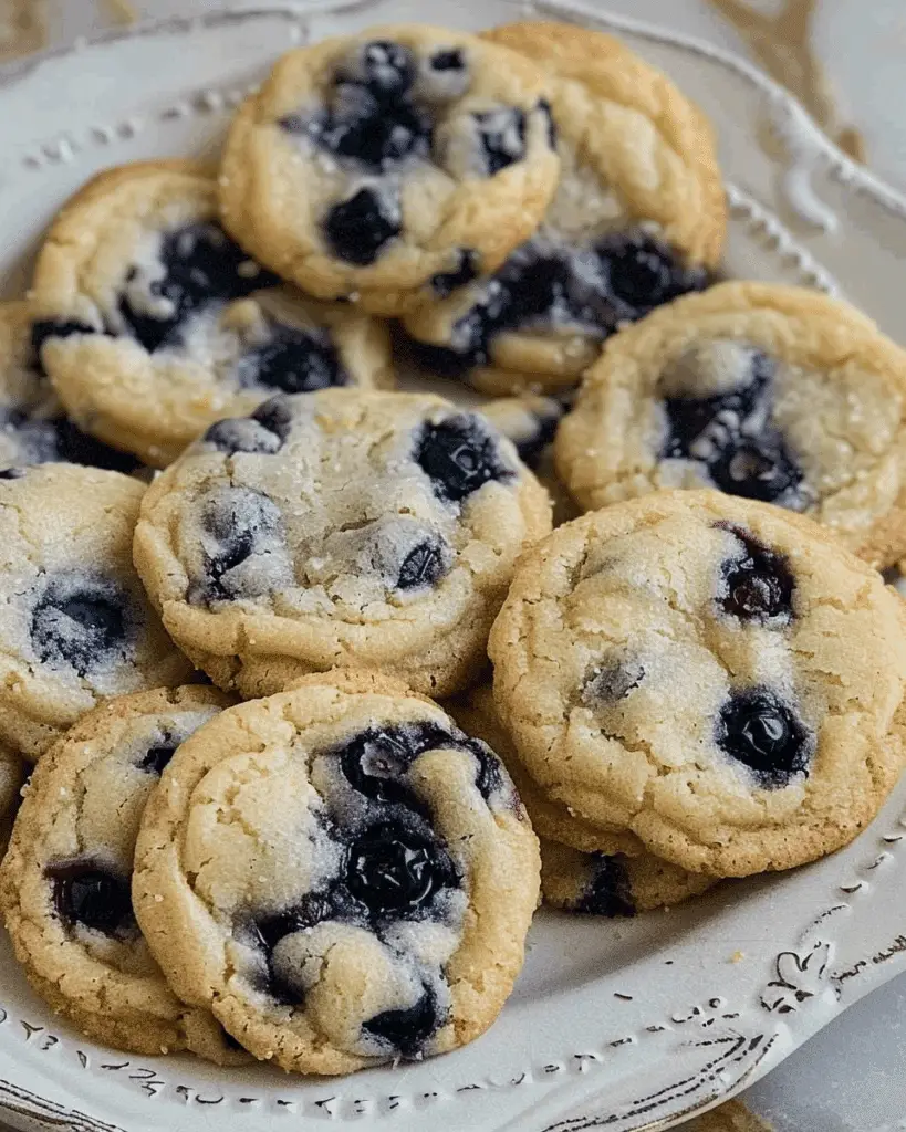 Lemon Blueberry Cookies