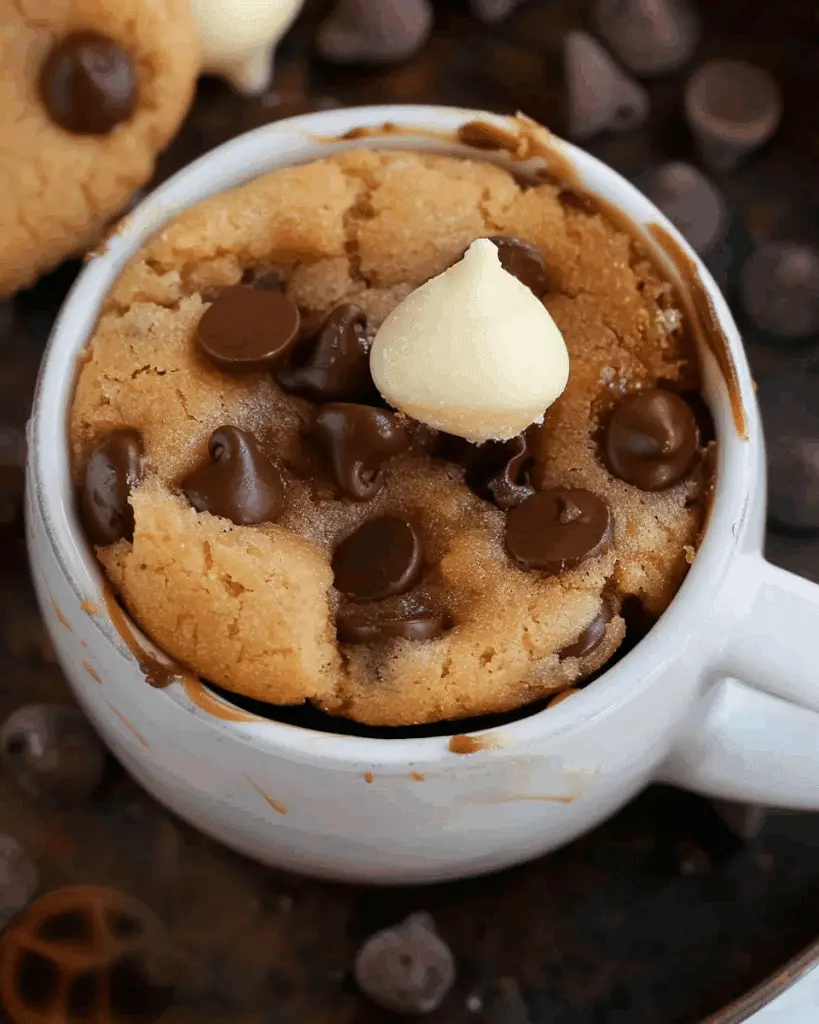 Chocolate Chip Cookie in a Mug