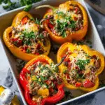 Mediterranean Stuffed Peppers