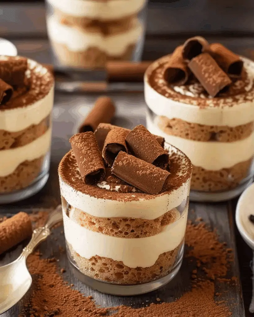 Mini Tiramisu Cups