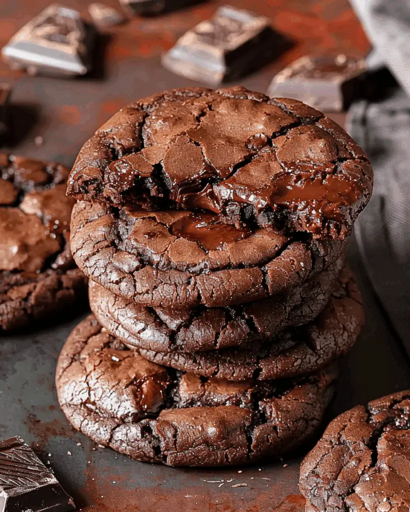 Molten Chocolate Lava Cookies