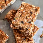 No-Bake Homemade Energy Bars with Oats and Dates
