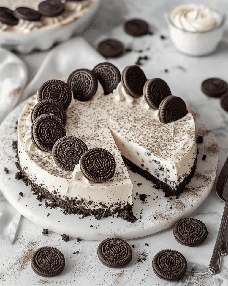 No-Bake Oreo Cheesecake