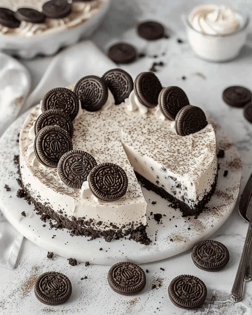 No-Bake Oreo Cheesecake