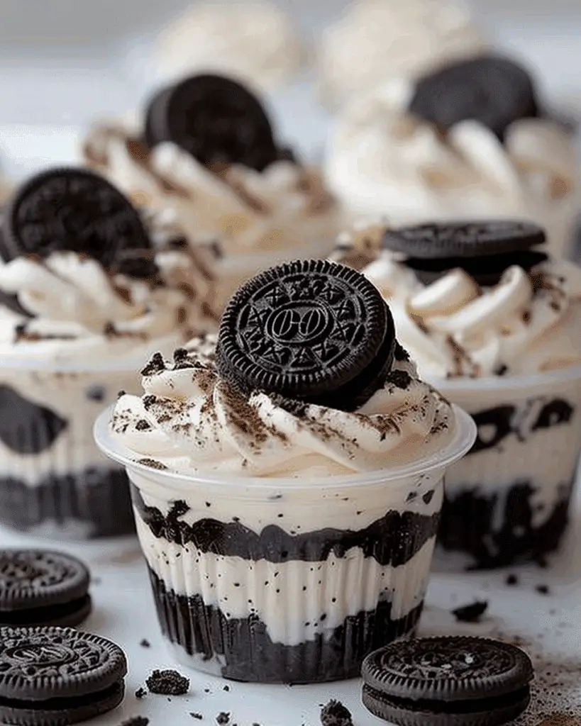 No-Bake Oreo Cheesecake Cups
