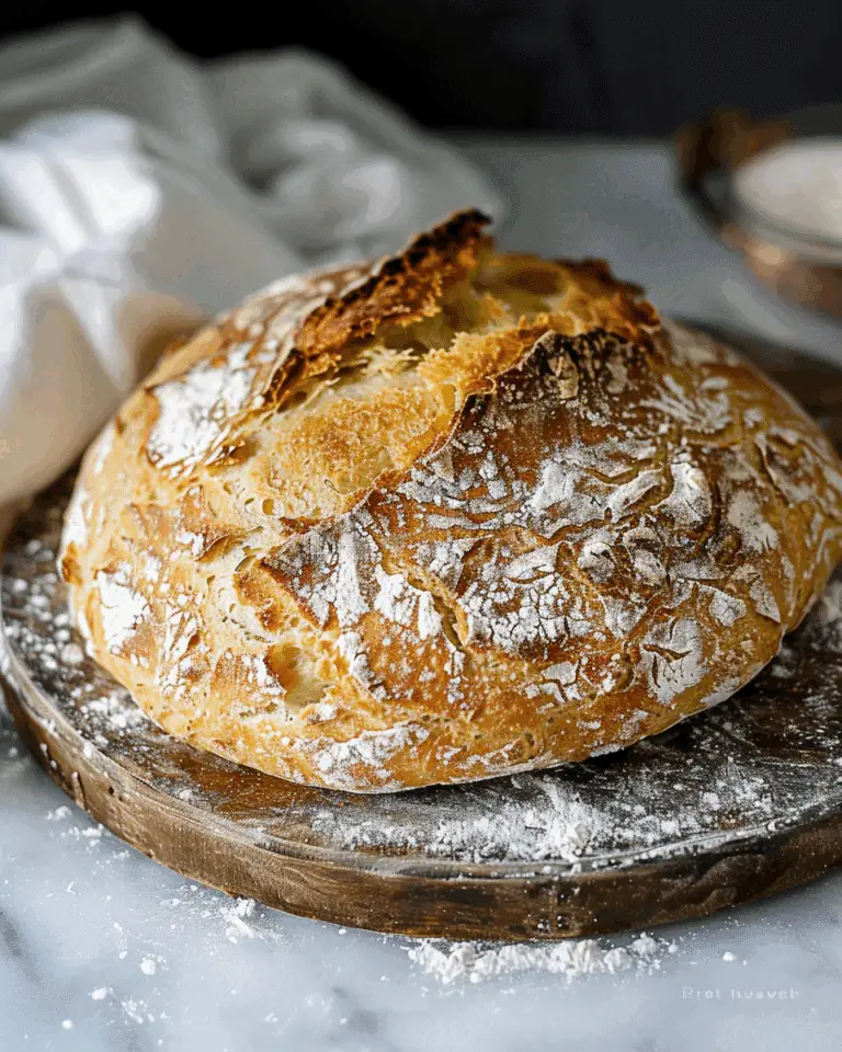 No Knead Bread Dutch Oven