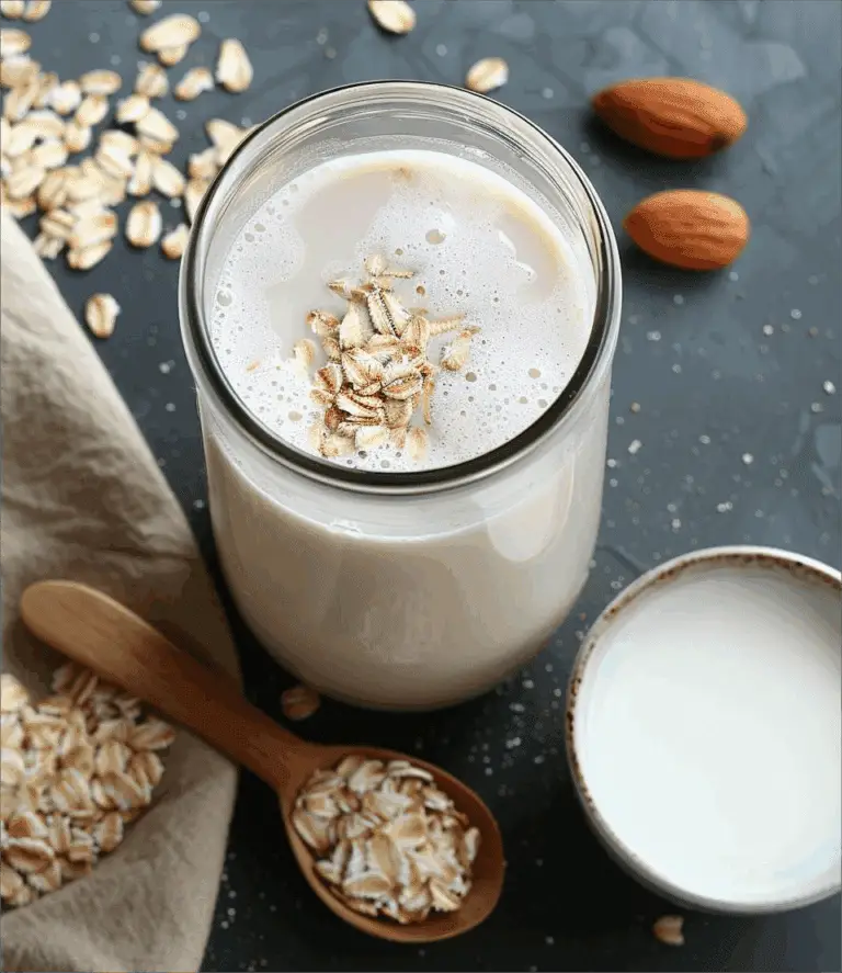 Homemade Oat Milk Recipe