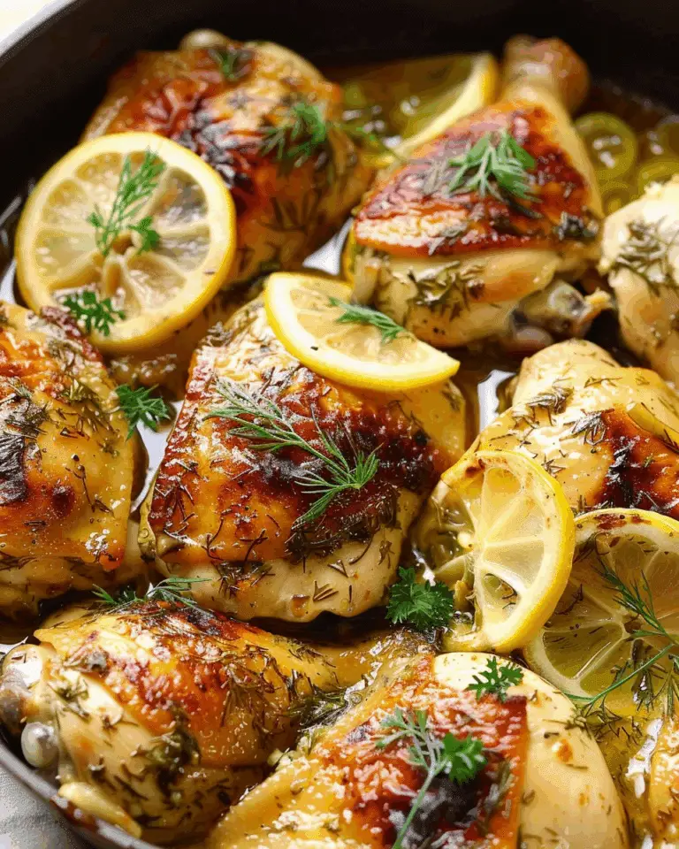 One-Pan Lemon-Dill Chicken