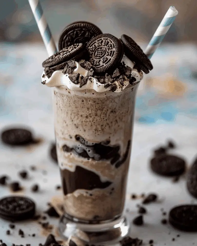 Creamy and Delicious Oreo Milkshake