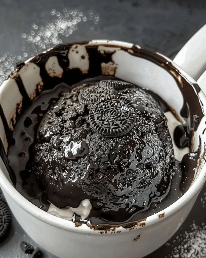Oreo Mug Cake Recipe
