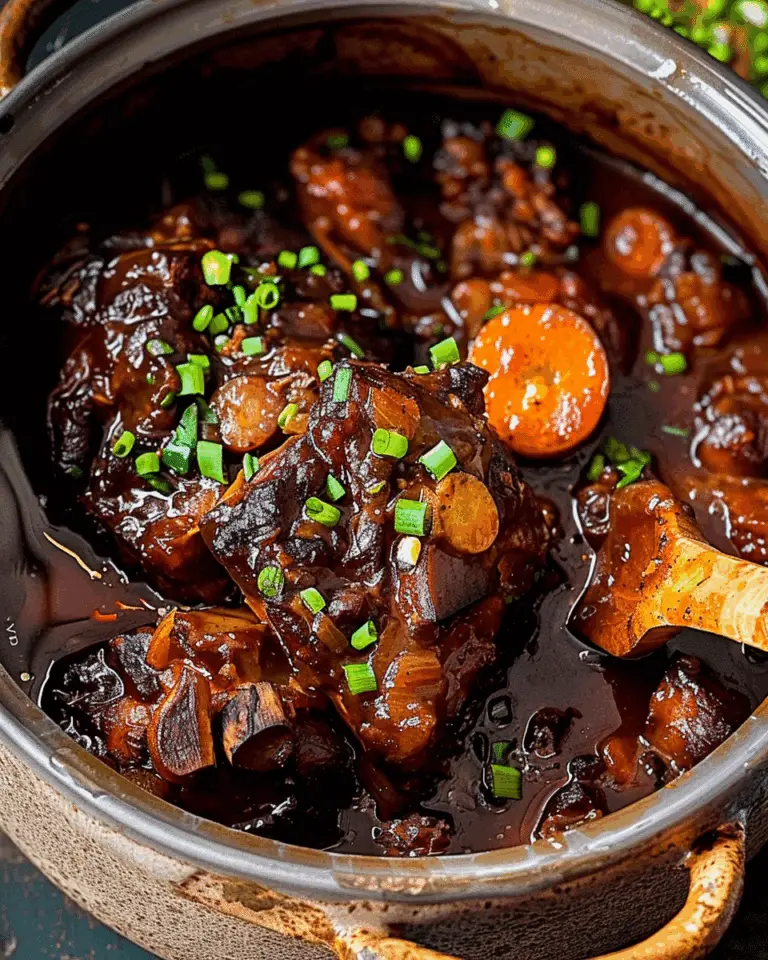 Oxtail Stew