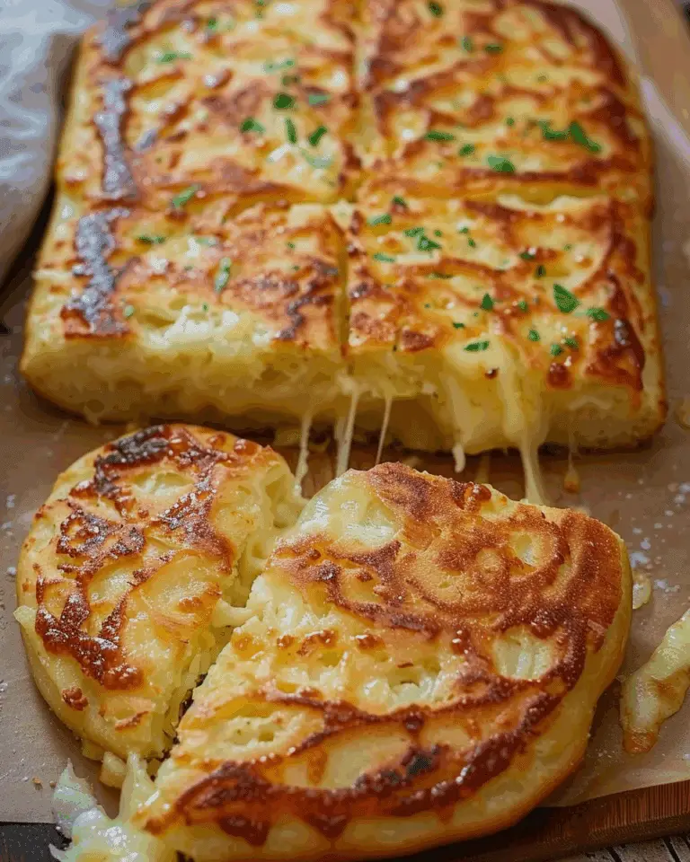Pan-Fried Cheesy Potato Bread