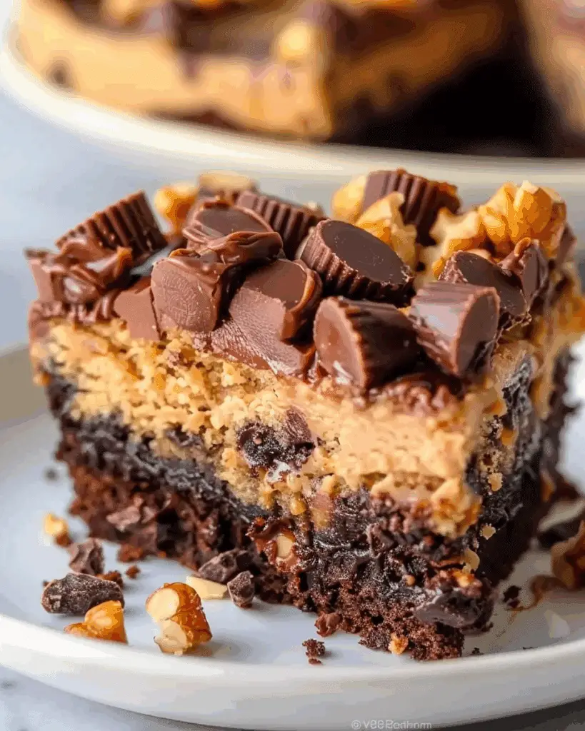 Peanut Butter Cup Dump Cake