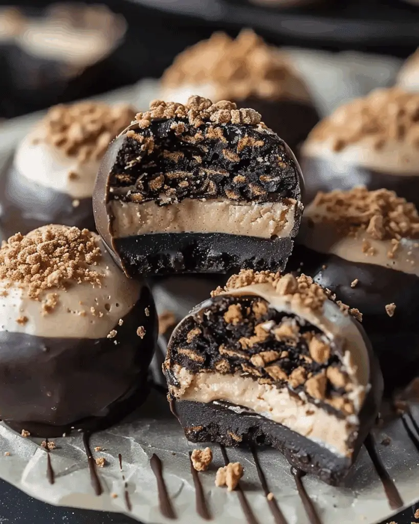 3-Ingredient Peanut Butter Oreo Cookie Balls