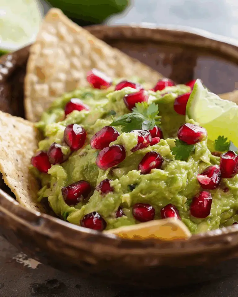 Pomegranate Guacamole