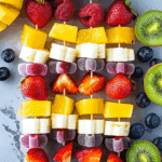 Rainbow Fruit Skewers