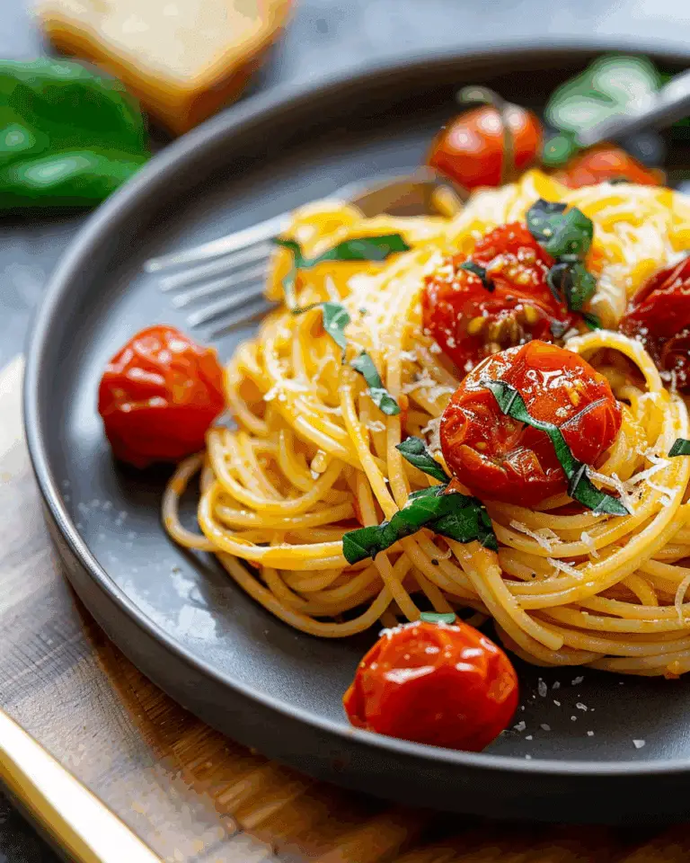 Roasted Cherry Tomato Pasta