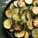 Roasted Zucchini with Parmesan