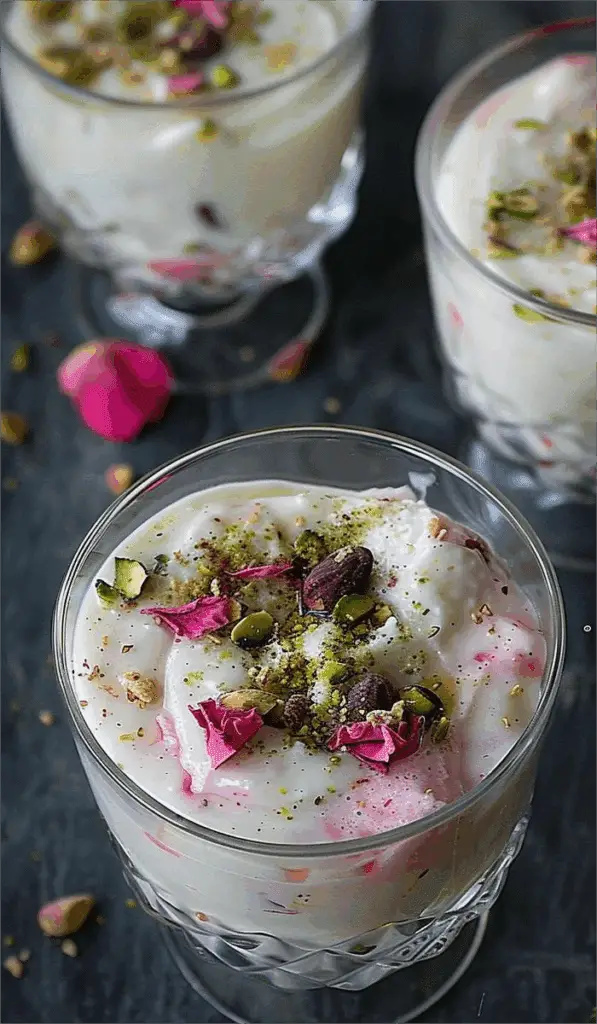 Rose-Pistachio Falooda