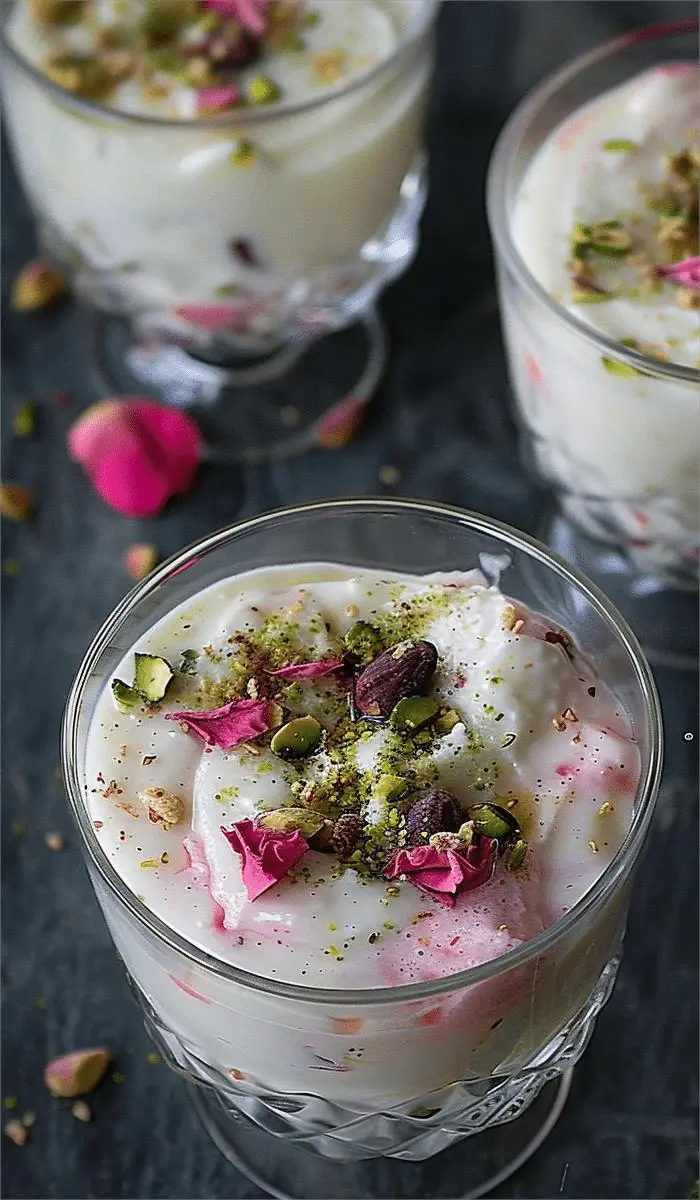 Rose-Pistachio Falooda