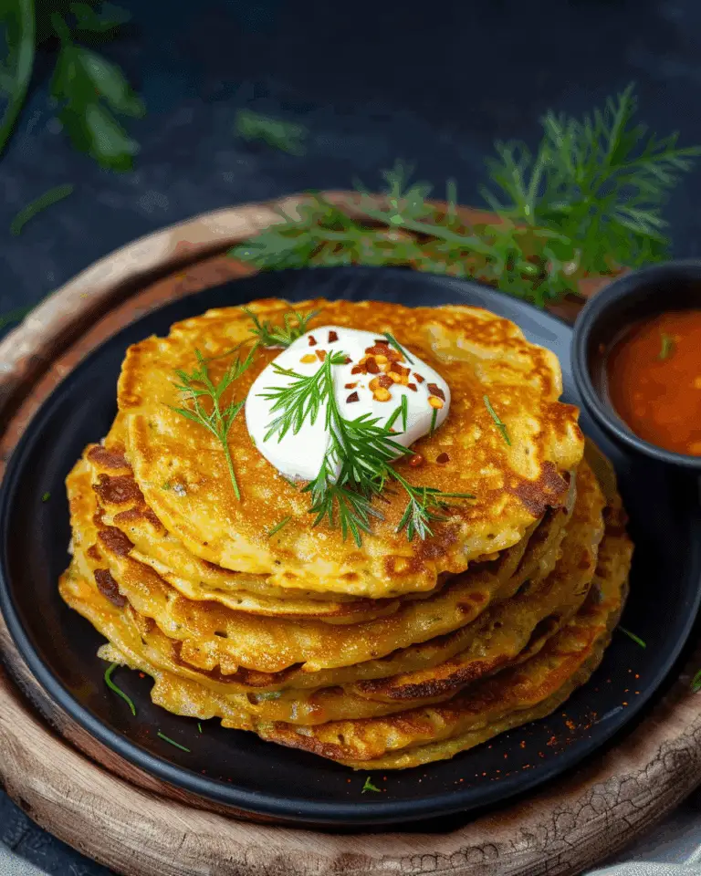 Savoury Lentil Pancakes