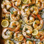 Sheet Pan Garlic Butter Shrimp