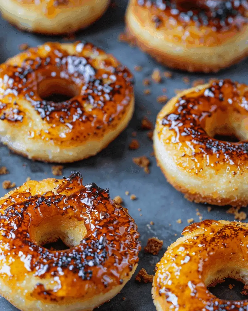 Creme Brulee Donuts