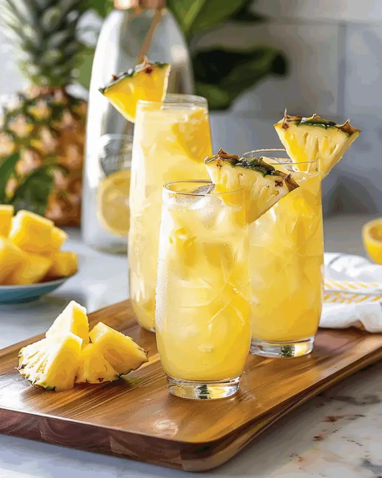 Sparkling Pineapple Lemonade Recipe