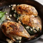 Spinach Feta Stuffed Chicken