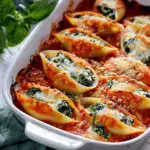 Spinach and Ricotta Stuffed Shells