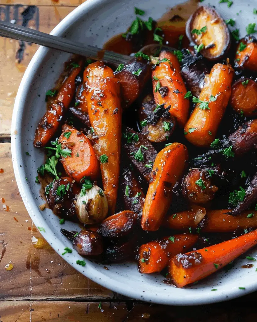 Stovetop Caramelized Carrots With Garlic And Honey