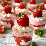 Strawberry Cheesecake Cups