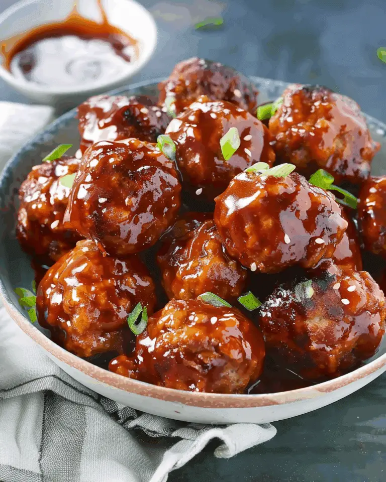 Sweet and Sour Meatballs
