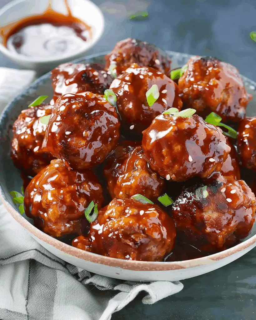 Sweet and Sour Meatballs