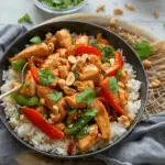 Thai Peanut Chicken Stir Fry