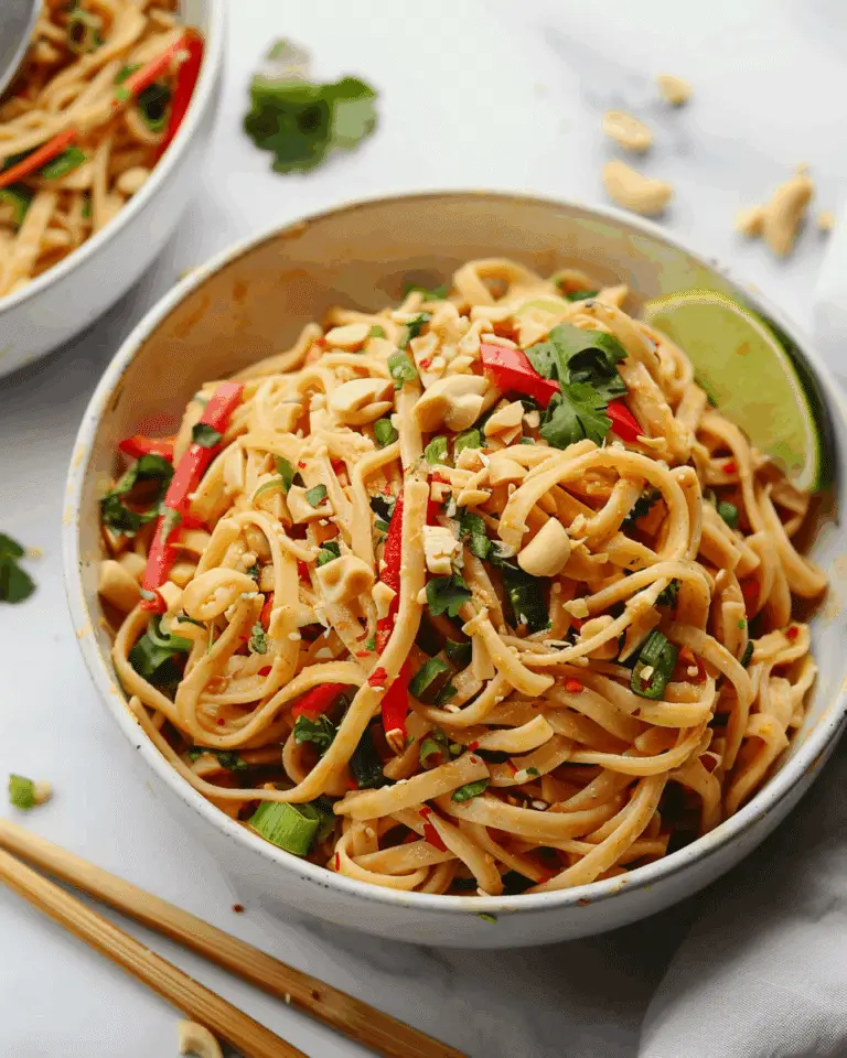 Thai Peanut Noodles
