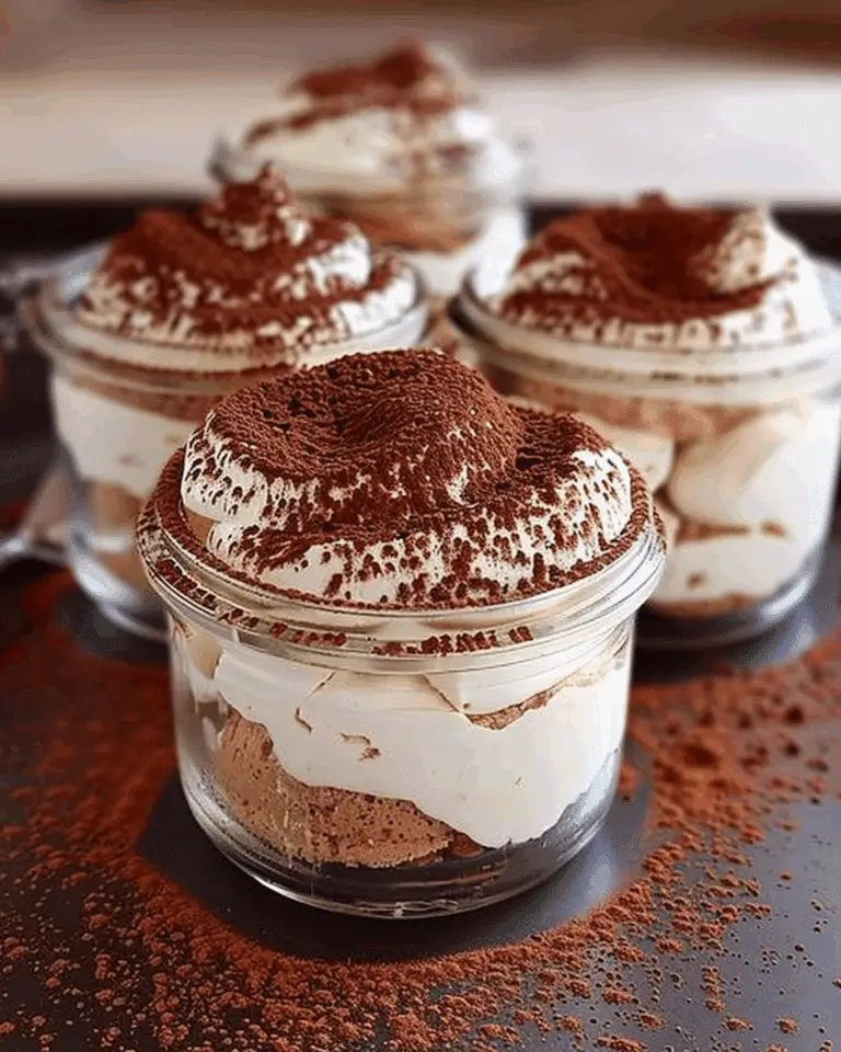 Tiramisu in Jars