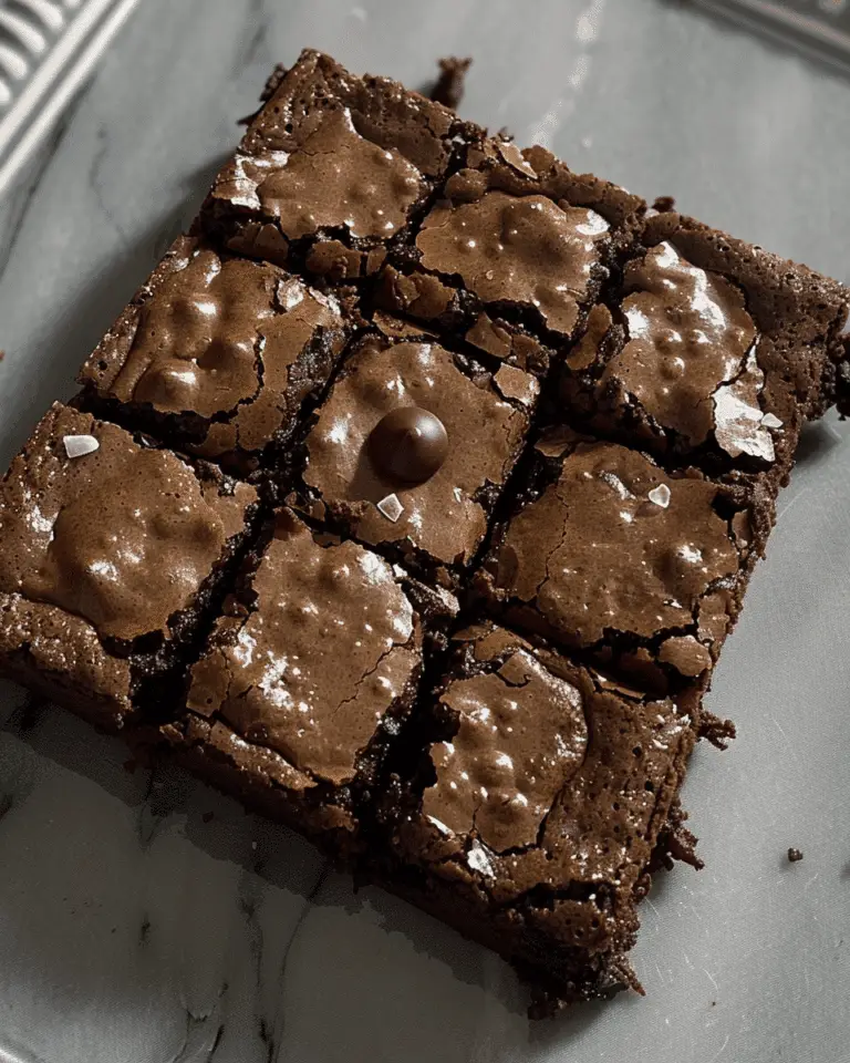 Triple Chocolate Brownies