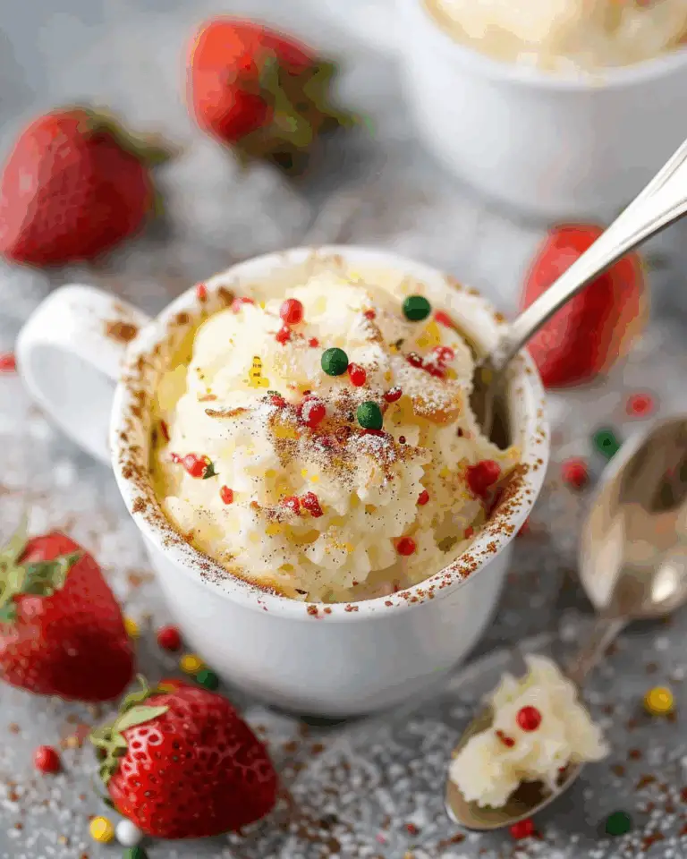 Vanilla Mug Cake