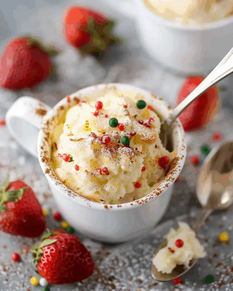 Vanilla Mug Cake