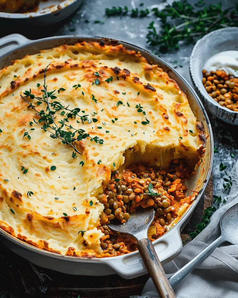 Vegan Lentil Shepherd’s Pie