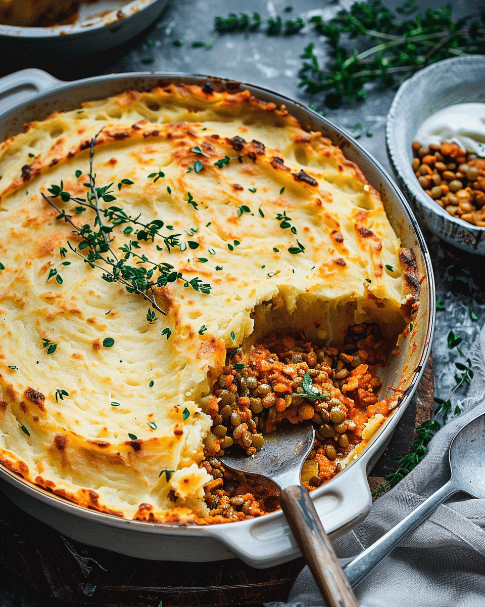 Vegan Lentil Shepherd’s Pie