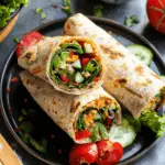 Hummus Veggie Wrap
