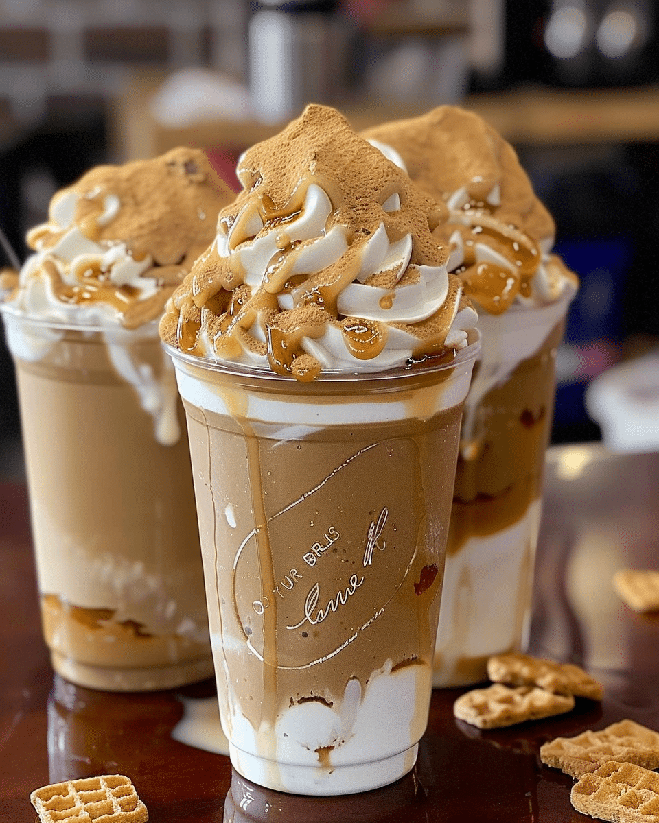 Lotus Biscoff Frappe