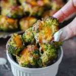 Cheesy Baked Broccoli Tots