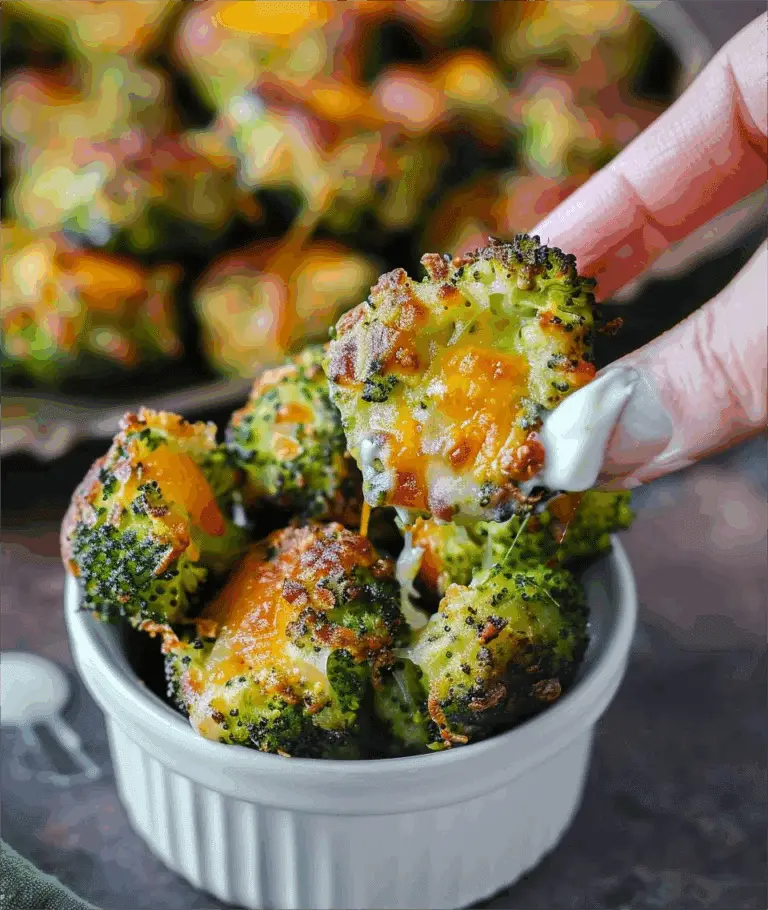 Cheesy Baked Broccoli Tots