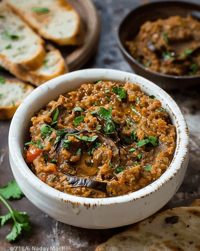 Zaalouk (Moroccan Eggplant Dip)